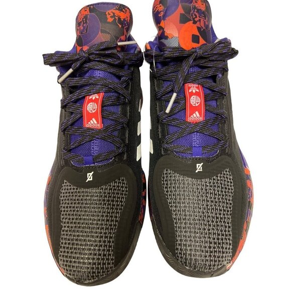 NEW! Adidas Adizero D Rose 11 Lunar Basketball Shoes Black Sneakers Men\'s Size 8 main image 7